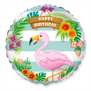 Flamingó happy birthday