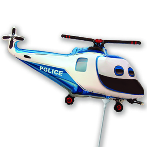rendőr helikopter kék