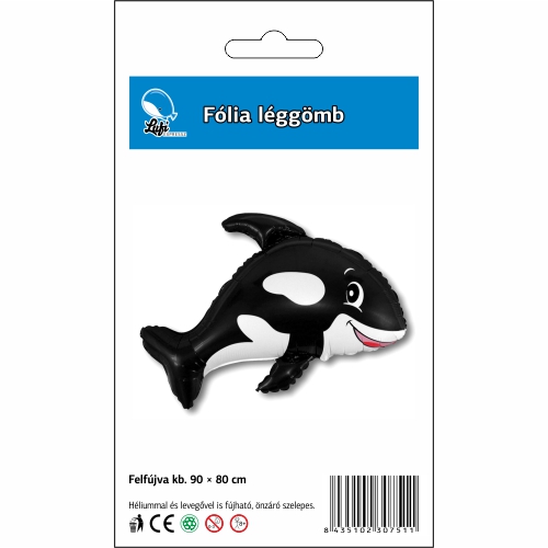 orca bálna fekete